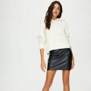 Wilfred Leather Skirt NWT